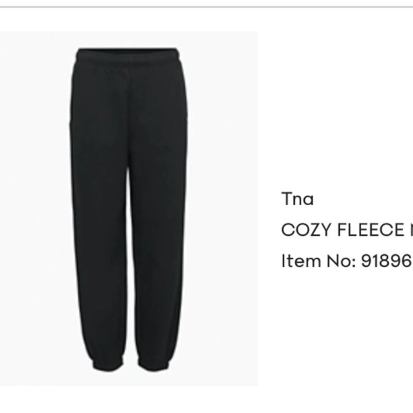 Aritzia Pants - Ariztia TNA Cozy Fleece Mega Sweatpant